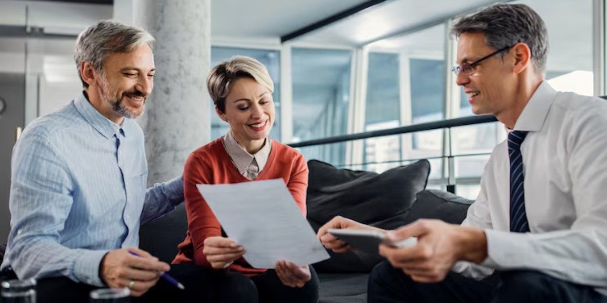 Insurance Broker and client